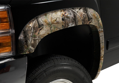 Camo Trail Riderz Fender Flare Kit 02-09 Dodge Ram 6.5 ft. bed - Click Image to Close